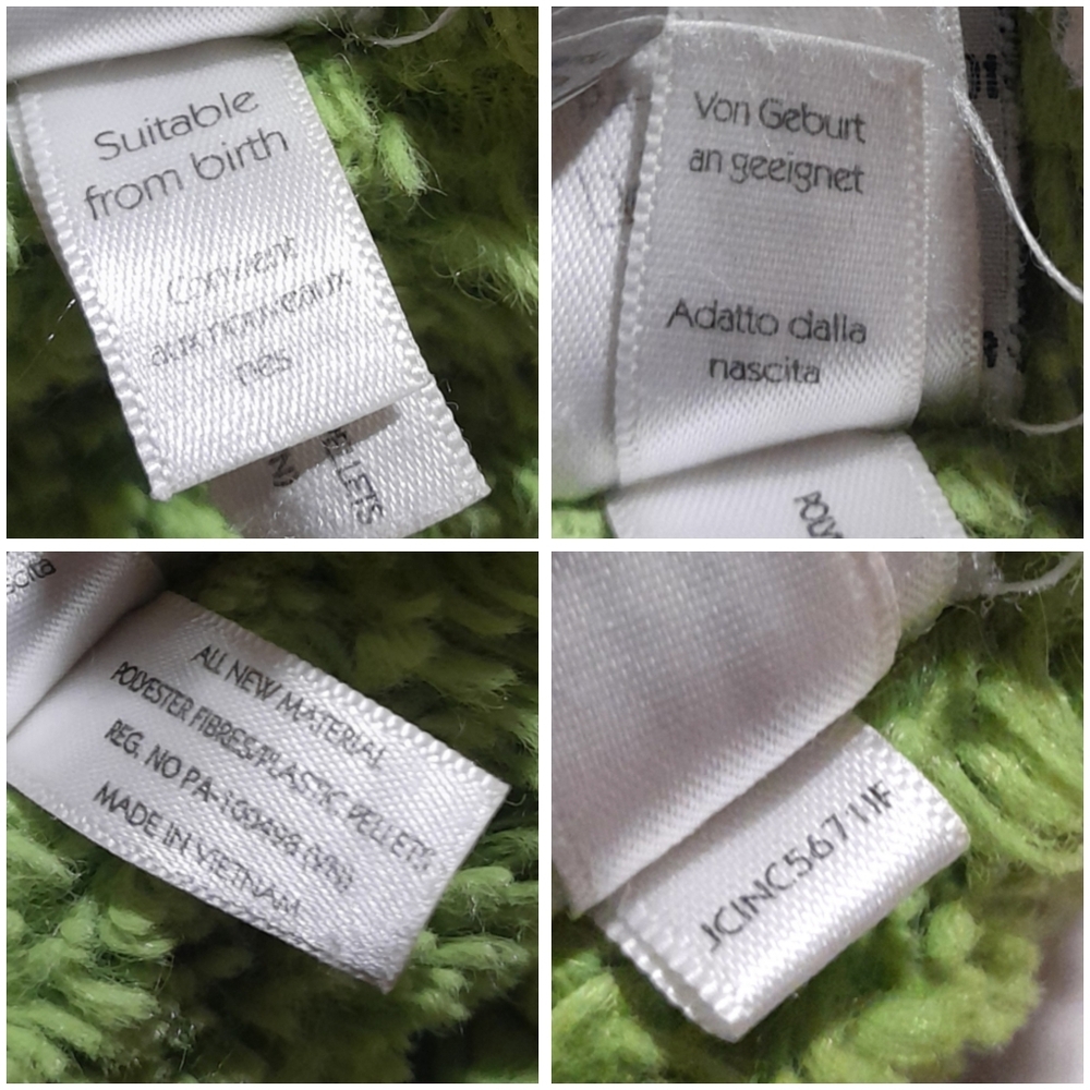 Retired Jellycat Bashful Apple Bunny 12" - Picture 4 of 7